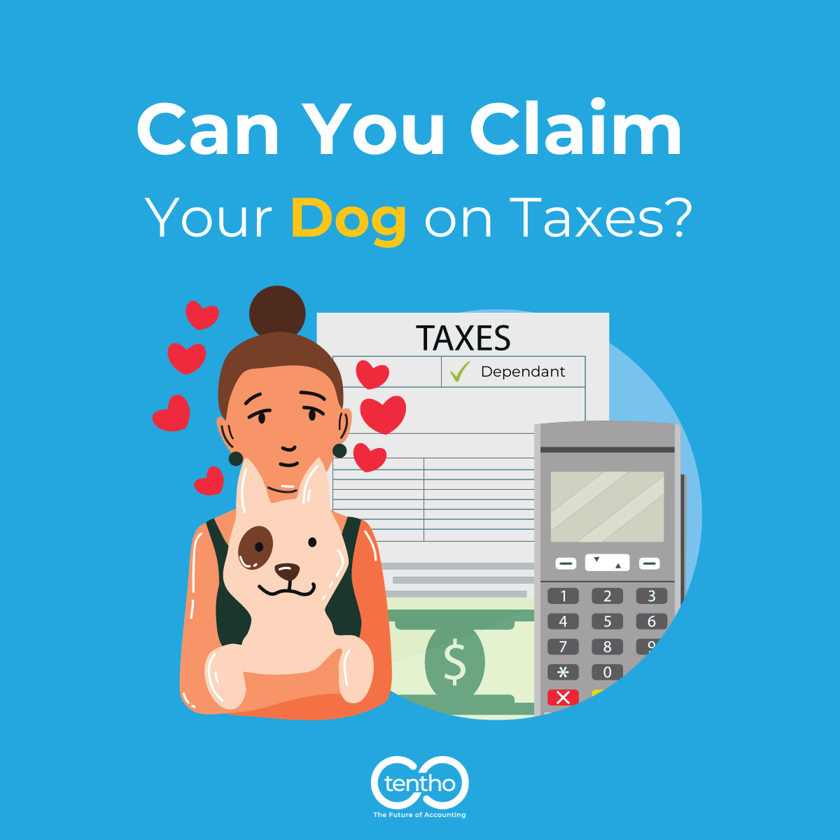 Can You Claim Your Dog on Taxes? Tentho